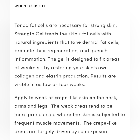 NIB Adipeau Strength Gel 5.0 Fl Oz/147.9 Ml - Picture 13 of 13